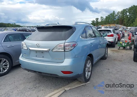 2010 Lexus Rx 350 из США, поврежденный, VIN 2T2ZK1BA1AC032312